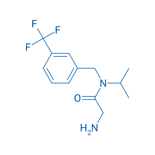 2-Amino-N-isopropyl-N-(3-(trifluoromethyl)benzyl)acetamide 1g