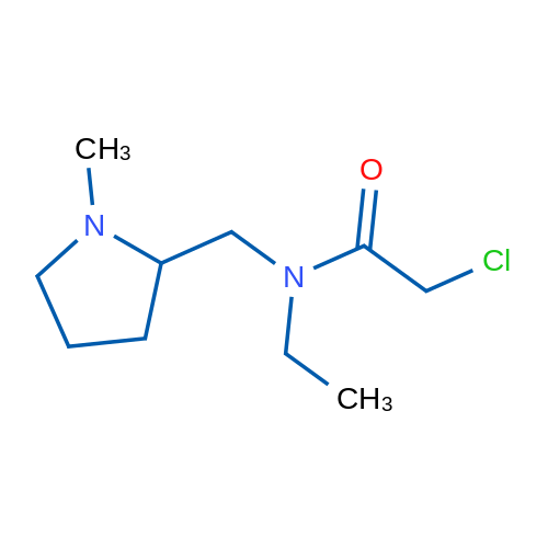2-Chloro-N-ethyl-N-((1-methylpyrrolidin-2-yl)methyl)acetamide 1g