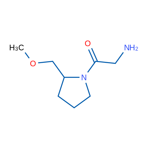 2-Amino-1-(2-(methoxymethyl)pyrrolidin-1-yl)ethanone 1g