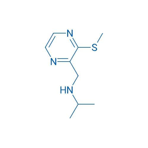 N-((3-(Methylthio)pyrazin-2-yl)methyl)propan-2-amine 1g