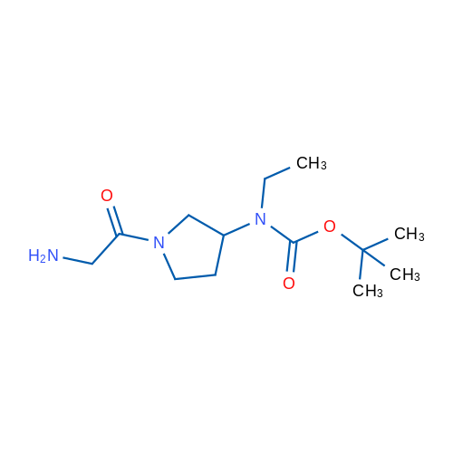 tert-Butyl (1-(2-aminoacetyl)pyrrolidin-3-yl)(ethyl)carbamate 1g