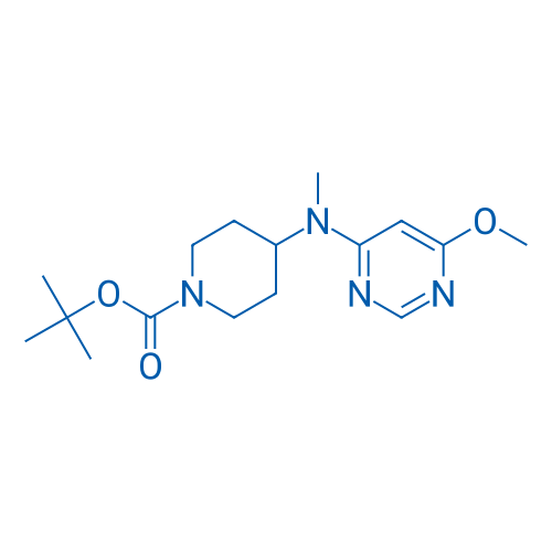 tert-Butyl 4-((6-methoxypyrimidin-4-yl)(methyl)amino)piperidine-1-carboxylate 1g