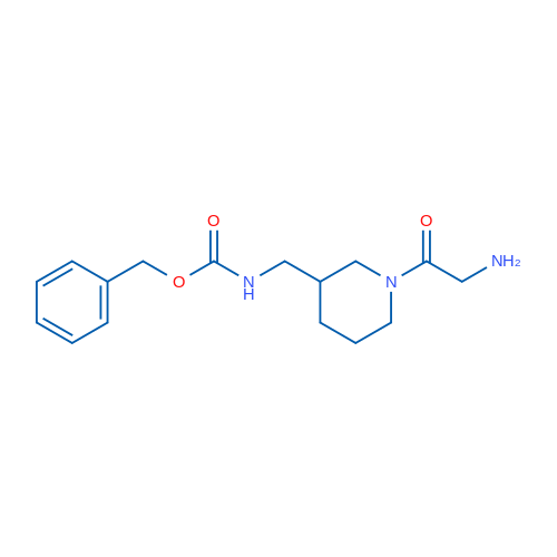 Benzyl ((1-(2-aminoacetyl)piperidin-3-yl)methyl)carbamate 1g