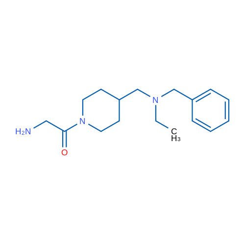 2-Amino-1-(4-((benzyl(ethyl)amino)methyl)piperidin-1-yl)ethanone 1g