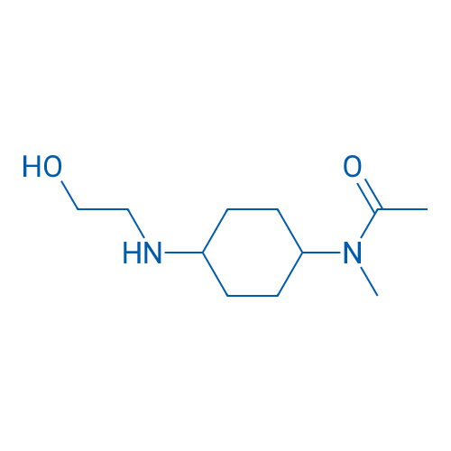 N-(4-((2-Hydroxyethyl)amino)cyclohexyl)-N-methylacetamide 1g