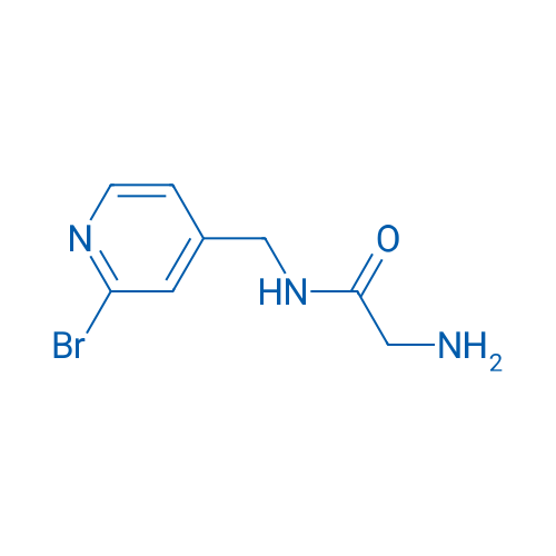 2-Amino-N-((2-bromopyridin-4-yl)methyl)acetamide 1g