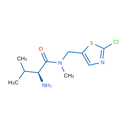 (S)-2-Amino-N-((2-chlorothiazol-5-yl)methyl)-N,3-dimethylbutanamide 1g