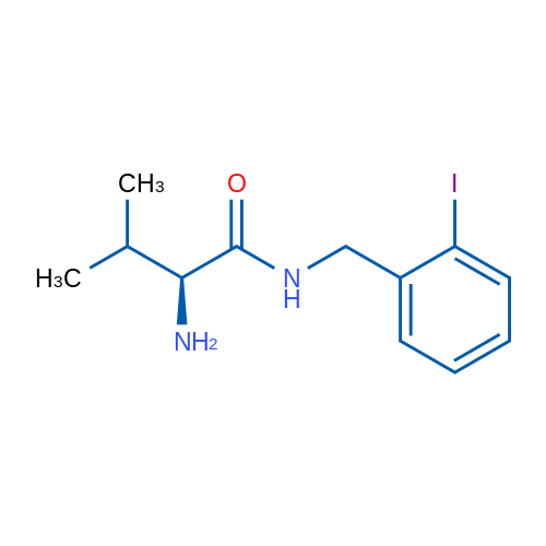 (S)-2-Amino-N-(2-iodobenzyl)-3-methylbutanamide 1g
