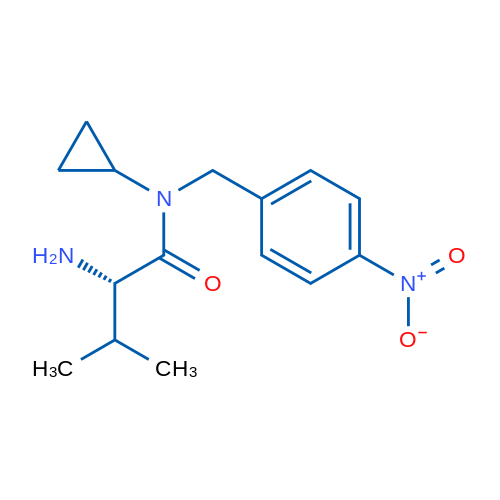 (S)-2-Amino-N-cyclopropyl-3-methyl-N-(4-nitrobenzyl)butanamide 1g