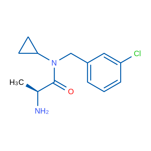 (S)-2-Amino-N-(3-chlorobenzyl)-N-cyclopropylpropanamide 1g