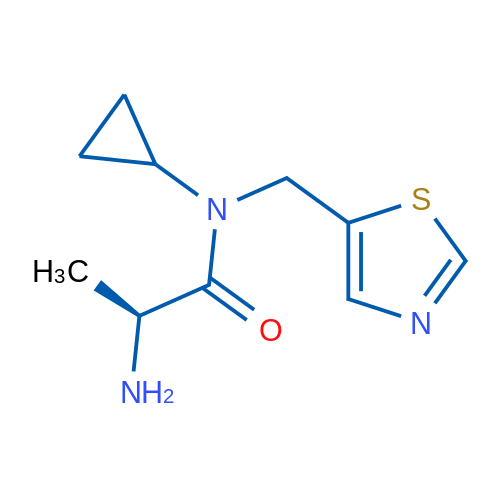 (S)-2-Amino-N-cyclopropyl-N-(thiazol-5-ylmethyl)propanamide 1g