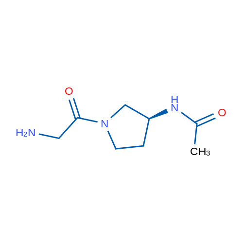 (S)-N-(1-(2-Aminoacetyl)pyrrolidin-3-yl)acetamide 1g