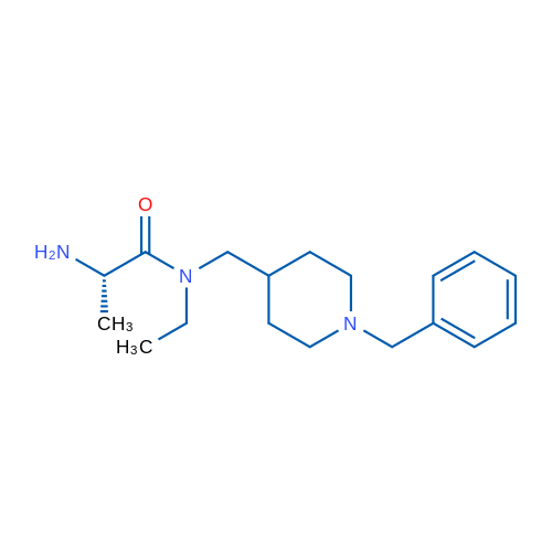 (S)-2-Amino-N-((1-benzylpiperidin-4-yl)methyl)-N-ethylpropanamide 1g