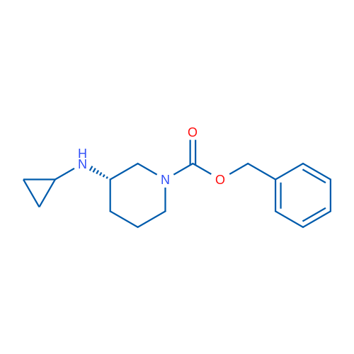 (S)-Benzyl 3-(cyclopropylamino)piperidine-1-carboxylate 1g