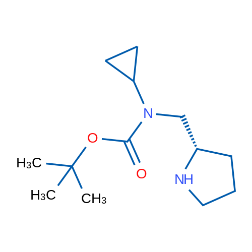 (S)-tert-Butyl cyclopropyl(pyrrolidin-2-ylmethyl)carbamate 1g