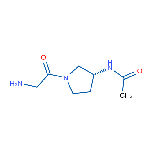 (R)-N-(1-(2-Aminoacetyl)pyrrolidin-3-yl)acetamide 1g