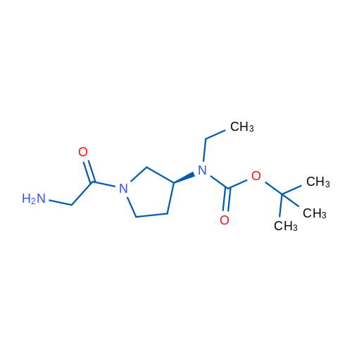 (S)-tert-Butyl (1-(2-aminoacetyl)pyrrolidin-3-yl)(ethyl)carbamate 1g