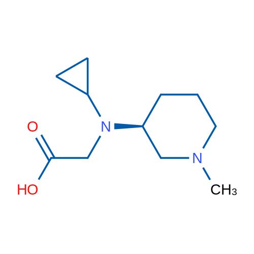 (S)-2-(Cyclopropyl(1-methylpiperidin-3-yl)amino)acetic acid 1g