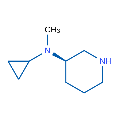 (R)-N-Cyclopropyl-N-methylpiperidin-3-amine 1g