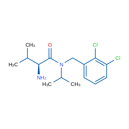 (S)-2-Amino-N-(2,3-dichlorobenzyl)-N-isopropyl-3-methylbutanamide 1g