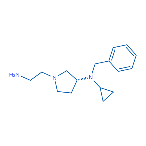 (R)-1-(2-Aminoethyl)-N-benzyl-N-cyclopropylpyrrolidin-3-amine 1g