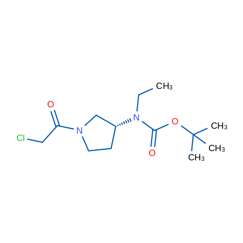 (R)-tert-Butyl (1-(2-chloroacetyl)pyrrolidin-3-yl)(ethyl)carbamate 1g