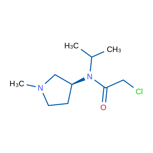 (S)-2-Chloro-N-isopropyl-N-(1-methylpyrrolidin-3-yl)acetamide 1g