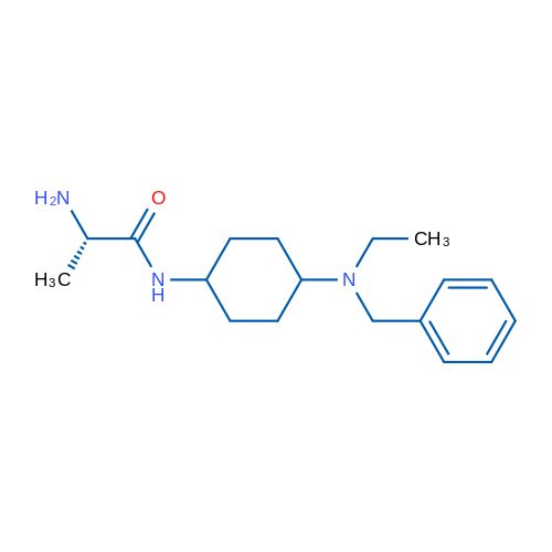 (S)-2-Amino-N-(4-(benzyl(ethyl)amino)cyclohexyl)propanamide 1g