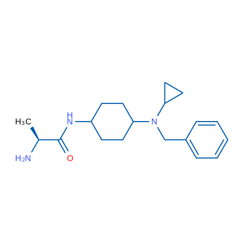 (S)-2-Amino-N-(4-(benzyl(cyclopropyl)amino)cyclohexyl)propanamide 1g