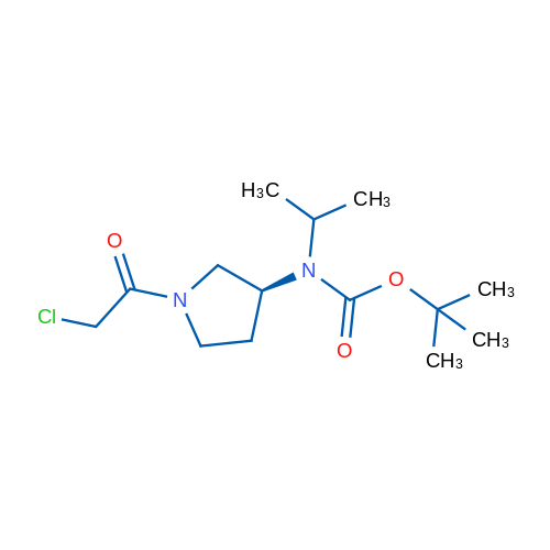 (S)-tert-Butyl (1-(2-chloroacetyl)pyrrolidin-3-yl)(isopropyl)carbamate 1g