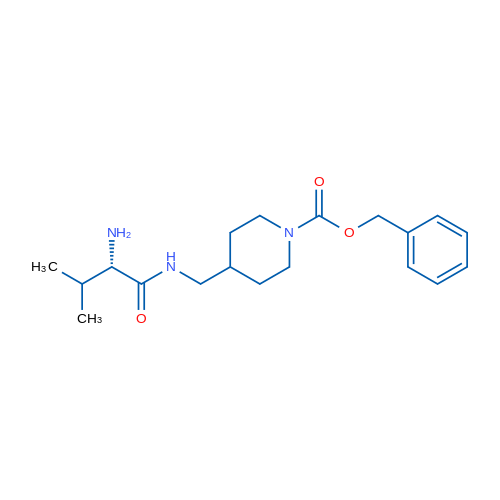 (S)-Benzyl 4-((2-amino-3-methylbutanamido)methyl)piperidine-1-carboxylate 1g