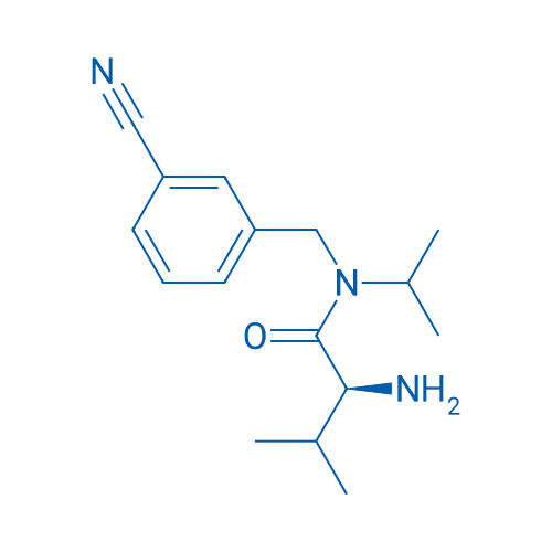 (S)-2-Amino-N-(3-cyanobenzyl)-N-isopropyl-3-methylbutanamide 1g