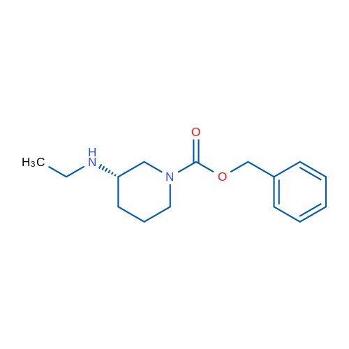 (S)-Benzyl 3-(ethylamino)piperidine-1-carboxylate 1g