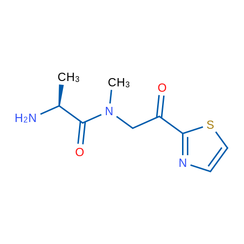 (S)-2-Amino-N-methyl-N-(2-oxo-2-(thiazol-2-yl)ethyl)propanamide 1g