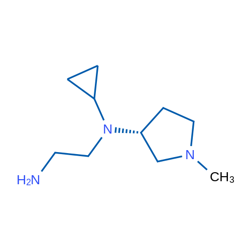 (R)-N1-Cyclopropyl-N1-(1-methylpyrrolidin-3-yl)ethane-1,2-diamine 1g