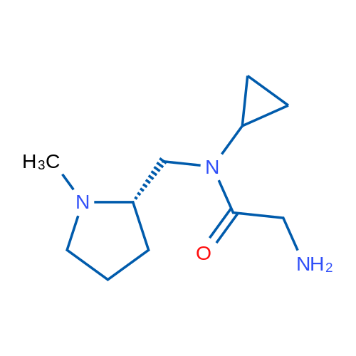 (S)-2-Amino-N-cyclopropyl-N-((1-methylpyrrolidin-2-yl)methyl)acetamide 1g