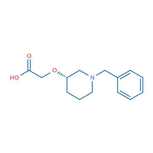 (S)-2-((1-Benzylpiperidin-3-yl)oxy)acetic acid 1g