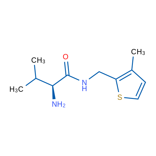 (S)-2-Amino-3-methyl-N-((3-methylthiophen-2-yl)methyl)butanamide 1g
