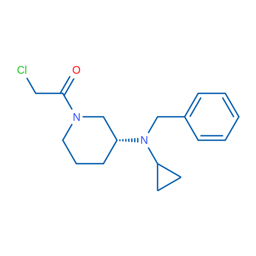 (R)-1-(3-(Benzyl(cyclopropyl)amino)piperidin-1-yl)-2-chloroethanone 1g