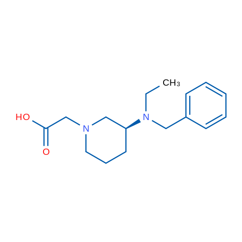 (S)-2-(3-(Benzyl(ethyl)amino)piperidin-1-yl)acetic acid 1g