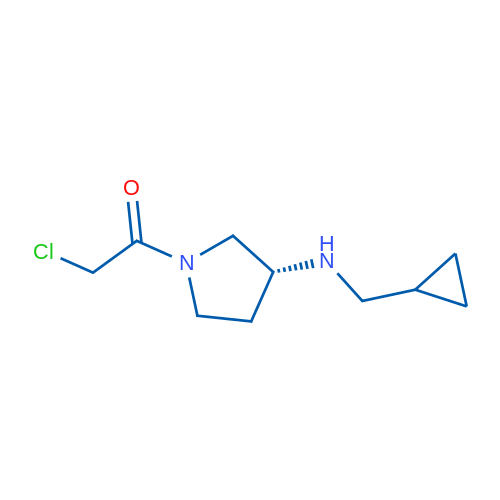 (R)-2-Chloro-1-(3-((cyclopropylmethyl)amino)pyrrolidin-1-yl)ethanone 1g