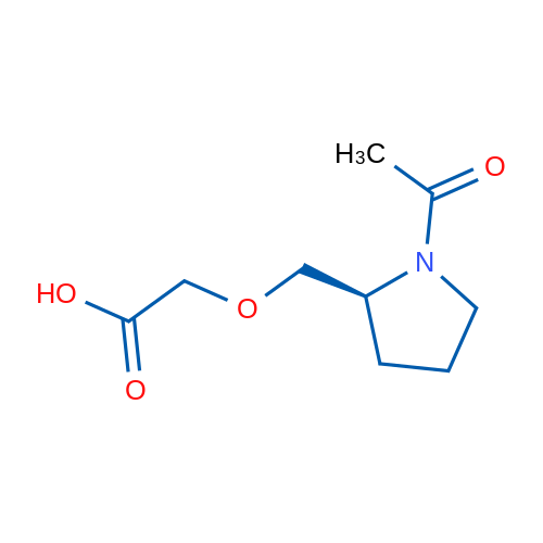 (S)-2-((1-Acetylpyrrolidin-2-yl)methoxy)acetic acid 1g