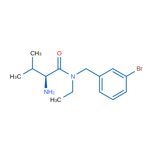 (S)-2-Amino-N-(3-bromobenzyl)-N-ethyl-3-methylbutanamide 1g