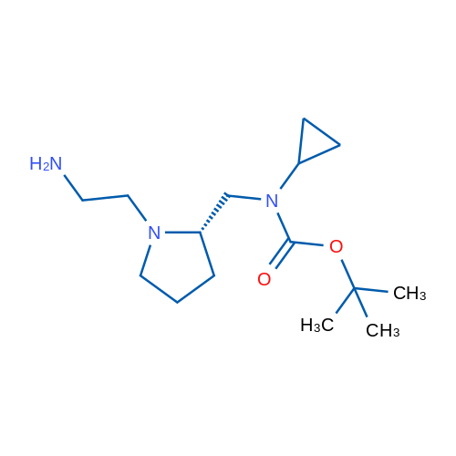 (S)-tert-Butyl ((1-(2-aminoethyl)pyrrolidin-2-yl)methyl)(cyclopropyl)carbamate 1g