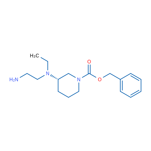 (S)-Benzyl 3-((2-aminoethyl)(ethyl)amino)piperidine-1-carboxylate 1g