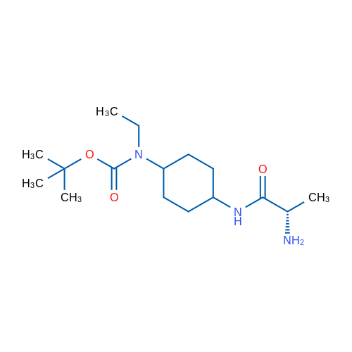 (S)-tert-Butyl (4-(2-aminopropanamido)cyclohexyl)(ethyl)carbamate 1g