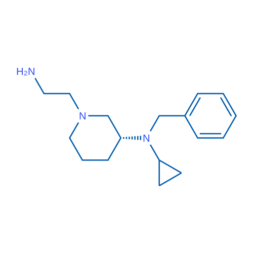 (R)-1-(2-Aminoethyl)-N-benzyl-N-cyclopropylpiperidin-3-amine 1g