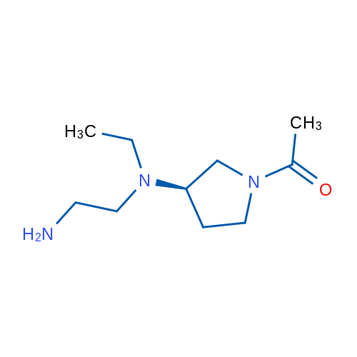 (R)-1-(3-((2-Aminoethyl)(ethyl)amino)pyrrolidin-1-yl)ethanone 1g