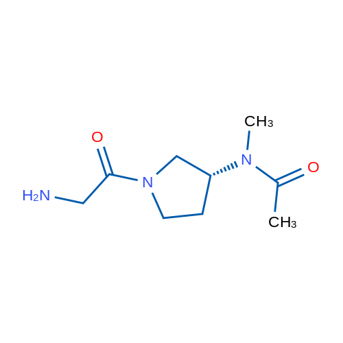 (R)-N-(1-(2-Aminoacetyl)pyrrolidin-3-yl)-N-methylacetamide 1g