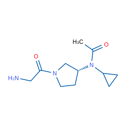 (R)-N-(1-(2-Aminoacetyl)pyrrolidin-3-yl)-N-cyclopropylacetamide 1g